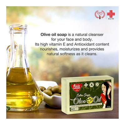 Kesh Nikhar Soap - Olive Oil (Pack of 4 x 125 gm) - Soaps