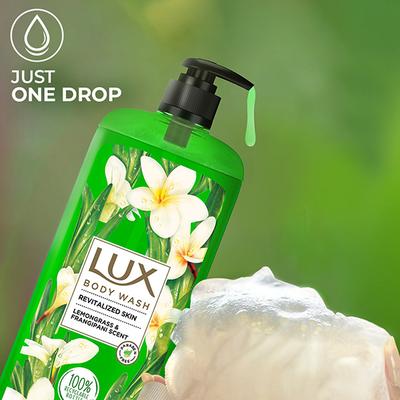 Lux Revitalized Skin Lemongrass and Frangipani Scent 750 ml - Skin-Treatment
