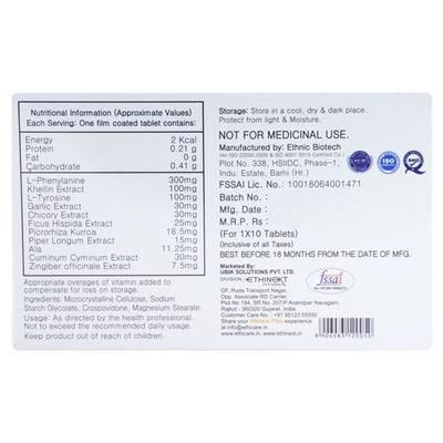 VITINEXT PLUS Tablet 10's - Vitiligo