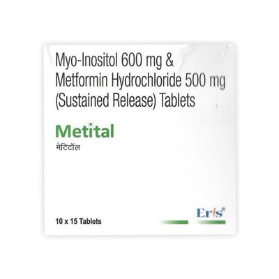 METITAL Tablet 15's - Polycystic ovary syndrome(PCOS)