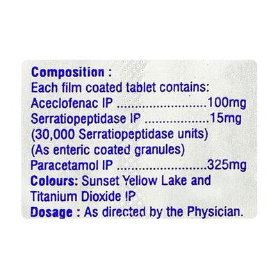 Willgo SP Tablet 10'S - Pain relief-Nsa