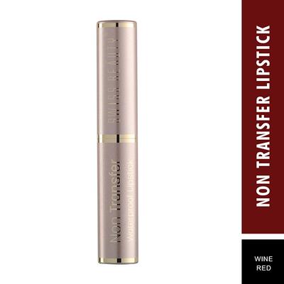 Swiss Beauty Non Trasfer Water Proof Lipstick - (Wine Red) 3 gm - Lipsticks