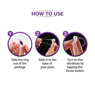 vagisan als gleitgel Durex Play Vibrating Ring 1's