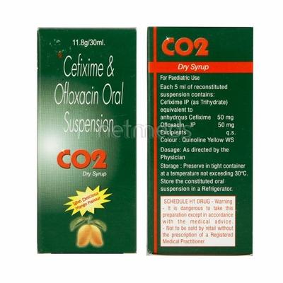CO2 Delicious Mango Flavour Dry Syrup 30ml - Bacterial Infections-Cep