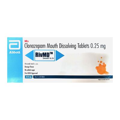 RIVMD Smart 0.25 Orange Flavor No added Sugar Tablet 30's - Anxiety-Anx