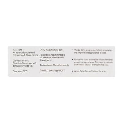 Vaniza Gel 10gm - Dry Skin-Emo
