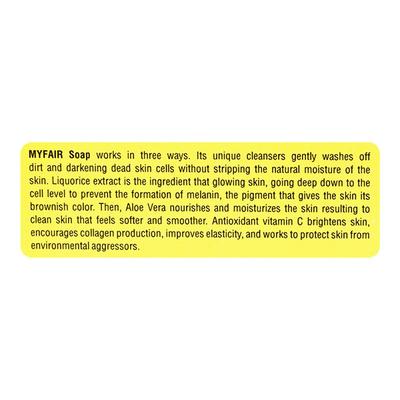 MYFAIR Soap 75gm - Cleanser-Emo