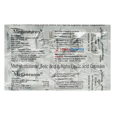 Meganeuron Capsule 10'S - Iron Supplement/Anaemia-Vma