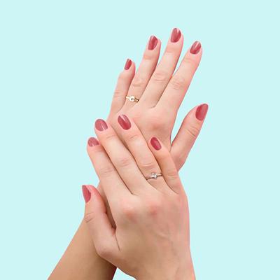 Glimmer Premium Nail Enamel Hot Red 10 ml - Nail Polish