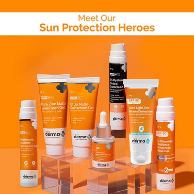The Derma Co. Ultra Light Zinc Sunscreen 50 g - Face Sunscreen