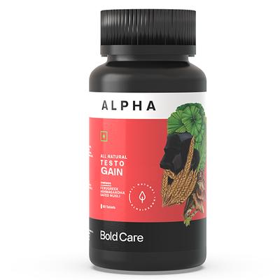 Bold Care Alpha Testo Booster Tablet 60's - Sexual Healthcare