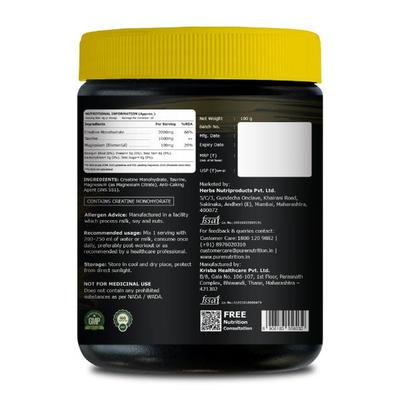 Pure Nutrition NXTSHIFT All-In-One Creatine Monohydrate Powder 100 g - Multi-Vitamins