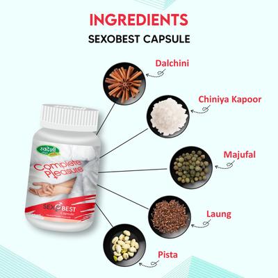 Swadeshi Sexo Best Capsules 20's - Sexual Healthcare