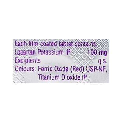 Repace 100mg Tablet 10'S - Hypertension-Ang