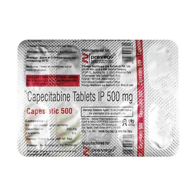 CAPESTATIC 500 Tablet 10's - Cancer Oncology-Cyt