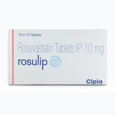 Rosulip 10mg Tablet 15'S - High Cholesterol-Dys