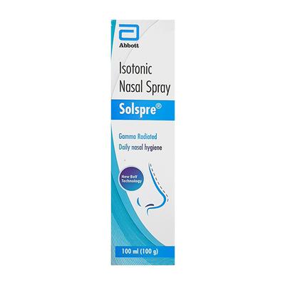 Solspre Nasal Spray 100ml - Nasal Congestion-Nas