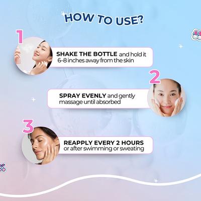 Moody 7D Hydroburst(R) Hybrid Water Sunscreen Mist SPF 50 110 ml - Face Sunscreen