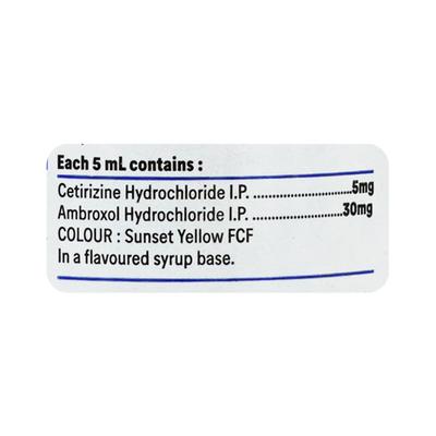Relent Plus Syrup 60ml - Cough And Cold-Cou
