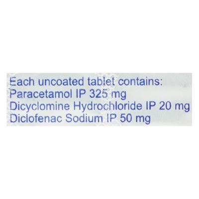 SPASMODART Tablet 15's - Muscle Spasm-Ant