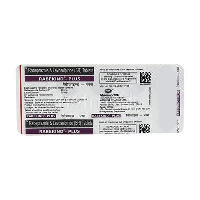 Rabekind Plus Tablet 10'S - Ulcerative Colitis/Bowel Inflammatory Disease-Ant