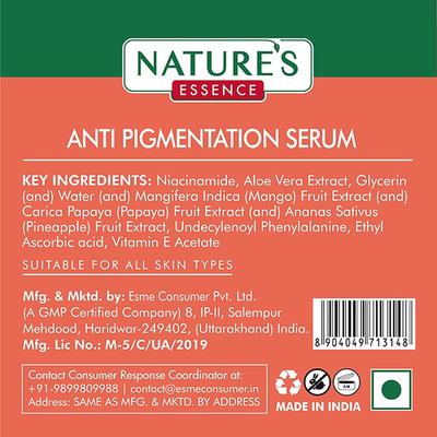 Nature's Essence Anti Pigmentation Serum 30ml - Face Serum