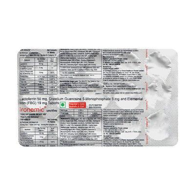 IRONEMIC Tablet 15's - Supplements-Sup