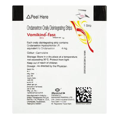 VOMIKIND FAST 4 Strips 1's - Vomitting/Emesis-Ant