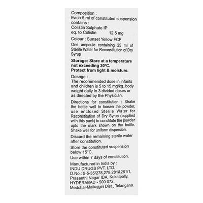 Coligyl Dry Syrup 30ml - Bacterial Infections-OAB