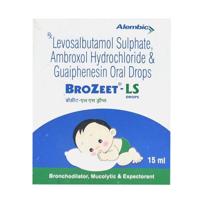 Brozeet LS Drops 15ml - Asthma/COPD-Ast