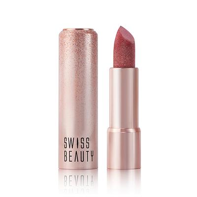 Swiss Beauty More Than Glitter Lipstick -Glitz Pink 3 gm - Lipsticks