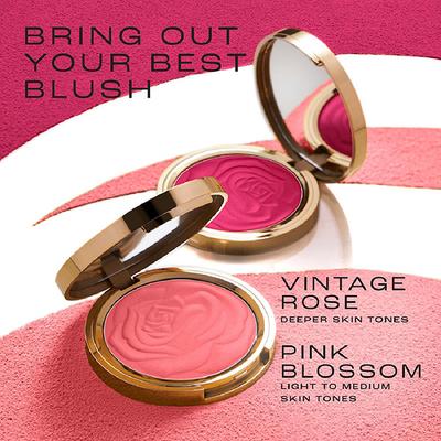 Lakme Showstopper Collection Rouge Bloom Powder Blush Vintage Rose 12 gm - Blushes