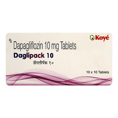 DAGLIPACK 10 Tablet 10's - Diabetes-Ant