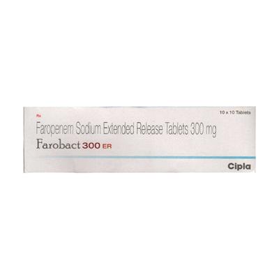 FAROBACT 300 ER Tablet 10's - Bacterial Infections-OBL