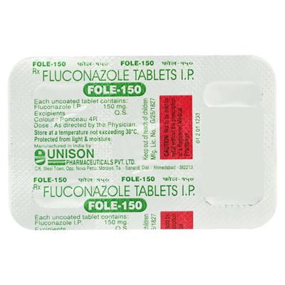 Fole 150mg Tablet 1'S - Fungal Infections-Anf