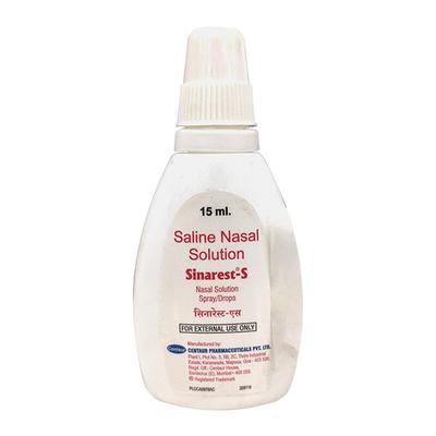 Sinarest S Nasal Drops 15ml - Nasal Congestion-Nas