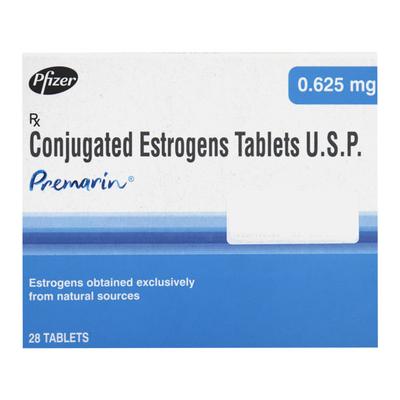 Premarin 0.625mg Tablet 28'S - Hormonal Therapy-Oes