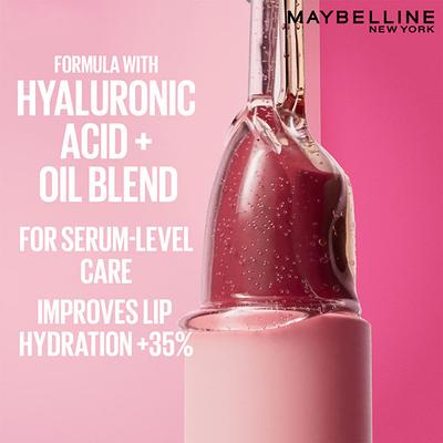 Maybelline New York Serum Lipstick (Matte) 8Hr Hydration + one-swipe bold color - 001 Crop Top 4.5 g - Lipsticks
