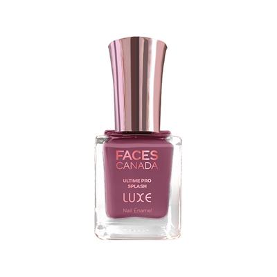 Faces Canada Ultime Pro Splash Luxe Nail Enamel - Mauve Flirt (L44) 12 ml - Nail Polish