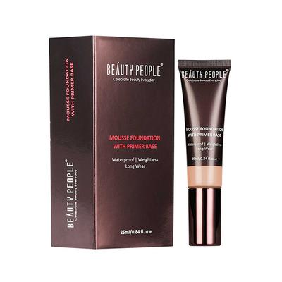 Beauty People Mousse Foundation With Primer Base 02 Natural 25 ml - Foundation
