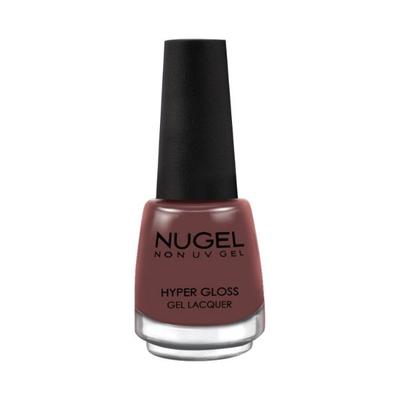 Nugel TRUE BROWN 137 Non Uv Gel Hyper Gloss Nail Enamel 13 ml - Nail Polish