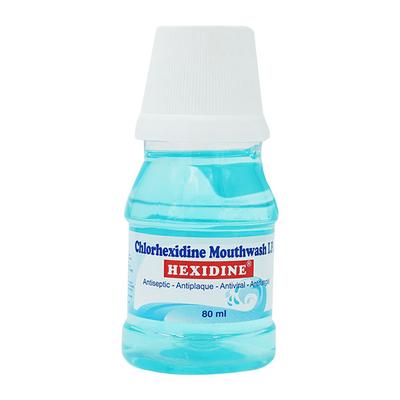 Hexidine Mouth Wash Liquid 80ml - Oral Care - P-Mou