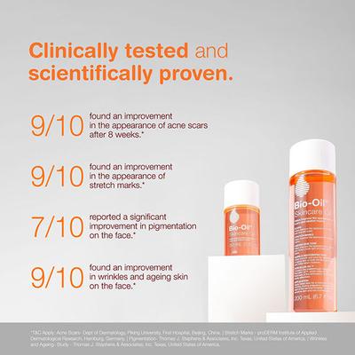 Bio-Oil Original Face & Body Oil, suitable for Acne Scar Removal, Pigmentation, Dark Spots & Stretch Marks 200 ml - Face Oils