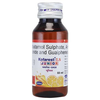 KOFAREST LS JUNIOR Syrup 60ml - Cough And Cold-Cou