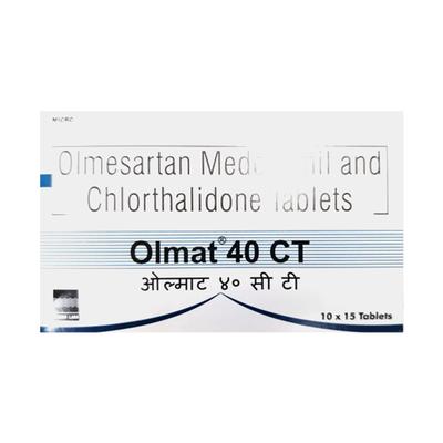 OLMAT 40 CT Tablet 15's - Hypertension-Ang