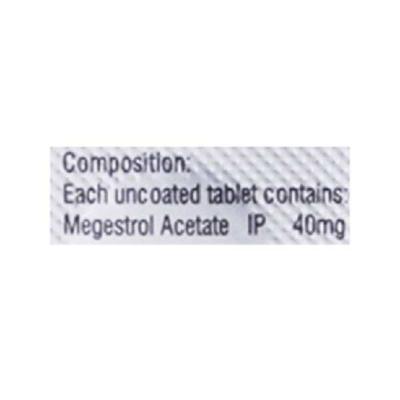 MEGACET 40 Tablet 10's - Cancer Oncology-Hor