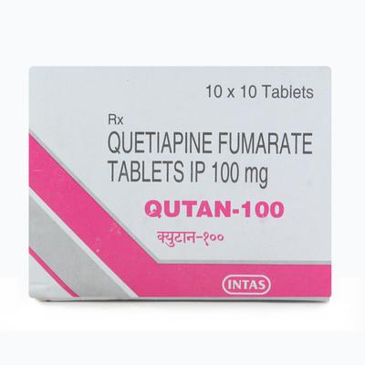Qutan 100mg Tablet 10'S - Psychosis-Ans