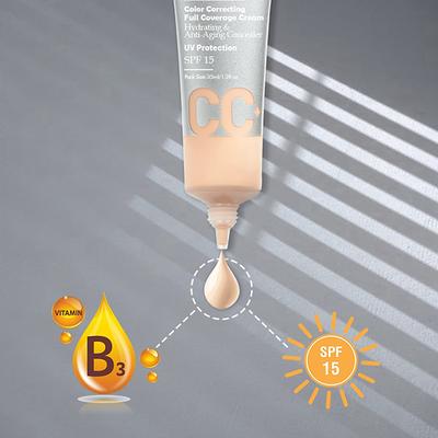 Daily Life Forever52 Color Correcting Full Coverage Cream (Blonde - 001) 35 ml - Bb & Cc Creams