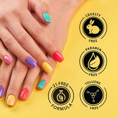 Faces Canada Ultime Pro Splash Luxe Nail Enamel - First Date (L57) 12 ml - Nail Polish