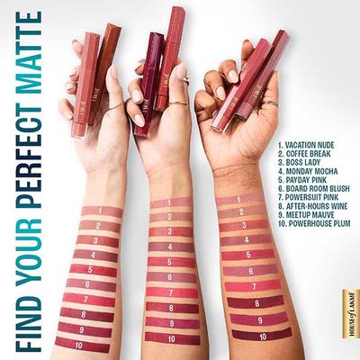 Lakme 9to5 Hya Matte, Win Win Pink, Hydrating Liquid Lipstick With Hyaluronic Acid 5.3 ml - Liquid Lipsticks